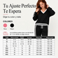 🔥 ¡50% OFF POR TIEMPO LIMITADO! 👗 Conjunto de Cuello en V y Pantalón de Pierna Ancha para Mujer – Elegante, Cómodo y Sofisticado ✨
