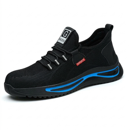 🔥 ¡50% OFF POR TIEMPO LIMITADO! 👟 Zapatos de Seguridad con Punta de Acero para Hombre – Transpirables, Resistentes y Cómodos para Trabajo ✨