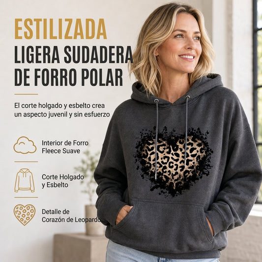 🔥 ¡50% OFF POR TIEMPO LIMITADO! 🧥 Sudadera Polar con Capucha para Mujer – Cálida, Cómoda y Perfecta para Diario ✨
