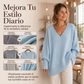 🔥 ¡50% OFF POR TIEMPO LIMITADO! 🧶 Suéter de Punto de Longitud Media para Mujer – Cálido, Elegante y Cómodo para Diario ✨
