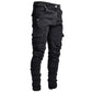 🔥 ¡50% OFF POR TIEMPO LIMITADO! 👖 Pantalones Cargo Vaqueros Slim Fit para Hombre – Estilo Urbano, Bolsillos Funcionales y Ajuste Cómodo ✨