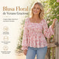 🔥 ¡50% OFF POR TIEMPO LIMITADO! 👚 Blusa Casual de Cuello Cuadrado para Mujer – Mangas Acampanadas, Elegante y Femenina ✨