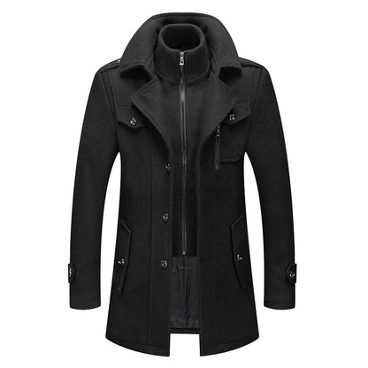 🔥 ¡50% OFF POR TIEMPO LIMITADO! 🧥 Abrigo Clásico Slim Fit de Longitud Media para Hombre – Elegante, Sofisticado y Perfecto para Invierno ✨