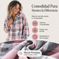 🔥 ¡50% OFF POR TIEMPO LIMITADO! 🧥 Chaqueta Camisa de Cuadros de Longitud Media para Mujer – Cómoda, Moderna y Perfecta para Capas ✨