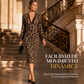🔥 ¡50% OFF POR TIEMPO LIMITADO! 👗 Vestido Midi de Leopardo con Encaje para Mujer – Cuello V, Mangas Farol y Estilo Elegante ✨