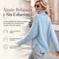 🔥 ¡50% OFF POR TIEMPO LIMITADO! 🧶 Suéter de Punto Holgado con Cuello Alto para Mujer – Cálido, Cómodo y Elegante ✨