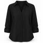 🔥 ¡50% OFF POR TIEMPO LIMITADO! 👚 Blusa Elegante Casual de Manga Larga para Mujer – Botones Clásicos, Cómoda y Sofisticada ✨
