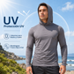 🔥 ¡50% OFF POR TIEMPO LIMITADO! 🧥 Sudadera Ligera con Capucha UV para Hombre – Secado Rápido, Protección Solar y Máxima Comodidad ✨