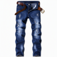 🔥 ¡50% OFF POR TIEMPO LIMITADO! 👖 Jeans Slim Fit Rasgados para Hombre – Denim Elástico, Corte Moderno y Estilo Urbano ✨