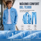 🔥 ¡50% OFF POR TIEMPO LIMITADO! 🧥 Conjunto Deportivo de Chaqueta y Pantalón con Estampado Geométrico para Hombre – Moderno, Cómodo y Casual ✨