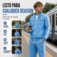 🔥 ¡50% OFF POR TIEMPO LIMITADO! 🧥 Conjunto Deportivo de Chaqueta y Pantalón con Estampado Geométrico para Hombre – Moderno, Cómodo y Casual ✨