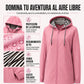 🔥 ¡50% OFF POR TIEMPO LIMITADO! 🧥 Chaqueta Casual Impermeable con Capucha para Mujer – Ligera, Práctica y Perfecta para Días Lluviosos 🌧️✨