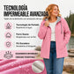 🔥 ¡50% OFF POR TIEMPO LIMITADO! 🧥 Chaqueta Casual Impermeable con Capucha para Mujer – Ligera, Práctica y Perfecta para Días Lluviosos 🌧️✨