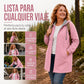 🔥 ¡50% OFF POR TIEMPO LIMITADO! 🧥 Chaqueta Casual Impermeable con Capucha para Mujer – Ligera, Práctica y Perfecta para Días Lluviosos 🌧️✨