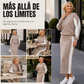 🔥 ¡50% OFF POR TIEMPO LIMITADO! 👗 Conjunto de Sudadera de Punto y Falda Midi para Mujer – Cómodo, Elegante y Fácil de Combinar ✨