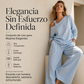 🔥 ¡50% OFF POR TIEMPO LIMITADO! 👗 Conjunto Elegante de Un Hombro y Pantalón de Pierna Ancha para Mujer – Sofisticado, Cómodo y Favorecedor ✨