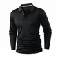 🔥 ¡50% OFF POR TIEMPO LIMITADO! 👔 Camiseta de Manga Larga con Cuello para Hombre – Casual, Cómoda y Versátil ✨