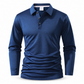 🔥 ¡50% OFF POR TIEMPO LIMITADO! 👔 Camiseta de Manga Larga con Cuello para Hombre – Casual, Cómoda y Versátil ✨
