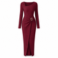 🔥 ¡50% OFF POR TIEMPO LIMITADO! 🧶 Suéter de Punto de Color Sólido para Mujer – Cálido, Cómodo y Elegante ✨
