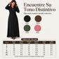 🔥 ¡50% OFF POR TIEMPO LIMITADO! 👗 Vestido Maxi de Punto Acanalado con Capucha para Mujer – Cómodo, Cálido y Elegante ✨