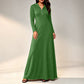 🔥 ¡50% OFF POR TIEMPO LIMITADO! 👗 Vestido Maxi de Punto Acanalado con Capucha para Mujer – Cómodo, Cálido y Elegante ✨