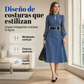 🔥 ¡50% OFF POR TIEMPO LIMITADO! 👗 Vestido Vaquero Moldeador para Mujer – Elegante, Favorecedor y Casual ✨