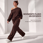 🔥 ¡50% OFF POR TIEMPO LIMITADO! 👚 Conjunto de Sudadera y Pantalón Deportivo de 2 Piezas para Mujer – Cómodo, Casual y Versátil ✨