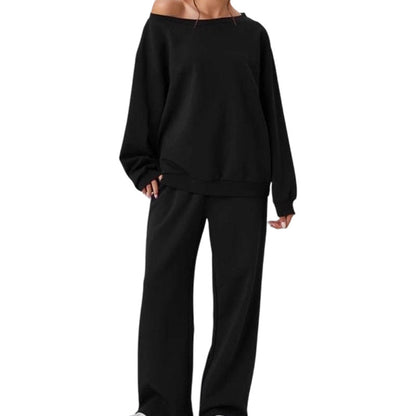 🔥 ¡50% OFF POR TIEMPO LIMITADO! 👚 Conjunto de Sudadera y Pantalón Deportivo de 2 Piezas para Mujer – Cómodo, Casual y Versátil ✨