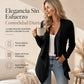 🔥 ¡50% OFF POR TIEMPO LIMITADO! 🧶 Cárdigan de Punto Holgado de Manga Larga para Mujer – Cómodo, Suave y Versátil ✨