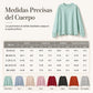 🔥 ¡50% OFF POR TIEMPO LIMITADO! 👚 Sudadera de Cuello Redondo con Dobladillo Ondulado para Mujer – Cómoda, Casual y Femenina ✨