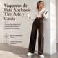 🔥 ¡50% OFF POR TIEMPO LIMITADO! 👖 Jeans Retro de Talle Alto y Pierna Ancha para Mujer – Cómodos, Favorecedores y con Estilo ✨