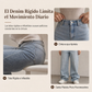 🔥 ¡50% OFF POR TIEMPO LIMITADO! 👖 Jeans Retro de Talle Alto y Pierna Ancha para Mujer – Cómodos, Favorecedores y con Estilo ✨