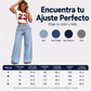 🔥 ¡50% OFF POR TIEMPO LIMITADO! 👖 Jeans Asimétricos de Pierna Ancha para Mujer – Modernos, Cómodos y Llenos de Estilo ✨