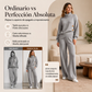 🔥 ¡50% OFF POR TIEMPO LIMITADO! 👗 Conjunto de Suéter de Punto con Cuello Alto y Pantalón de Pierna Ancha para Mujer – Cálido, Cómodo y Elegante ✨