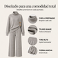 🔥 ¡50% OFF POR TIEMPO LIMITADO! 👗 Conjunto de Suéter de Punto con Cuello Alto y Pantalón de Pierna Ancha para Mujer – Cálido, Cómodo y Elegante ✨