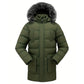 🔥 ¡50% OFF POR TIEMPO LIMITADO! 🧥❄️ Chaqueta Térmica Cortavientos de Longitud Media para Hombre – Cálida, Cómoda y Perfecta para el Invierno