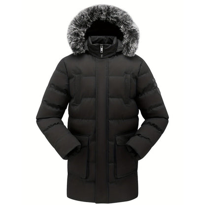 🔥 ¡50% OFF POR TIEMPO LIMITADO! 🧥❄️ Chaqueta Térmica Cortavientos de Longitud Media para Hombre – Cálida, Cómoda y Perfecta para el Invierno
