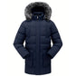 🔥 ¡50% OFF POR TIEMPO LIMITADO! 🧥❄️ Chaqueta Térmica Cortavientos de Longitud Media para Hombre – Cálida, Cómoda y Perfecta para el Invierno