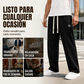 🔥 ¡50% OFF POR TIEMPO LIMITADO! 👖 Pantalones Deportivos Casuales de Pierna Ancha para Hombre – Cómodos, Relajados y con Bolsillos ✨