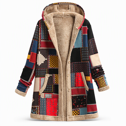 🔥 ¡50% OFF POR TIEMPO LIMITADO! 🧸🧥 Sudadera con Capucha Estampada de Algodón y Lino para Mujer – Cálida, Suave y Acogedora ❄️✨