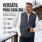 🔥 ¡50% OFF POR TIEMPO LIMITADO! 🦺❄️ Chaleco Térmico Acolchado de Diamantes para Hombre – Cálido, Ligero y Versátil ✨