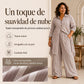 🔥 ¡50% OFF POR TIEMPO LIMITADO! 👚👖 Conjunto de Camisa Larga a Rayas y Pantalón de Pierna Ancha para Mujer – Elegante, Cómodo y Moderno ✨