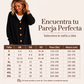 Cárdigan de punto con capucha casual para mujer