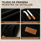 Pantalones casuales de pana para hombre, corte holgado con cintura elástica con cordón de ajuste