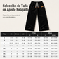 Pantalones casuales de pana para hombre, corte holgado con cintura elástica con cordón de ajuste