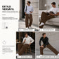 Pantalones de chándal casuales con cordón y corte holgado para hombre