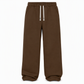 Pantalones de chándal casuales con cordón y corte holgado para hombre
