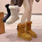 🔥 ¡50% OFF POR TIEMPO LIMITADO! 👢❄️ Botas de Nieve con Plataforma y Detalle de Lazo para Mujer – Cálidas, Cómodas y con Estilo ✨
