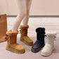 🔥 ¡50% OFF POR TIEMPO LIMITADO! 👢❄️ Botas de Nieve con Plataforma y Detalle de Lazo para Mujer – Cálidas, Cómodas y con Estilo ✨