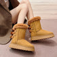 🔥 ¡50% OFF POR TIEMPO LIMITADO! 👢❄️ Botas de Nieve con Plataforma y Detalle de Lazo para Mujer – Cálidas, Cómodas y con Estilo ✨